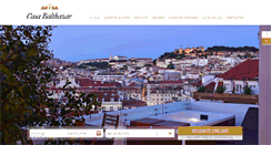 Desktop Screenshot of casabalthazarlisbon.com