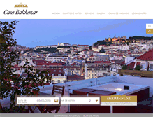 Tablet Screenshot of casabalthazarlisbon.com